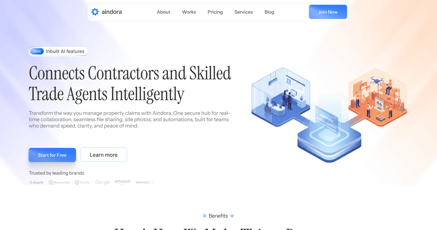 Aindora Flow product overview